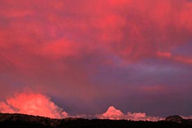 Sunset Clouds Mountains