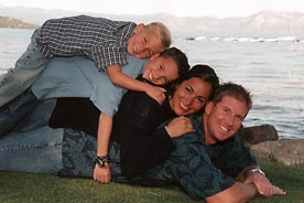 Fun Tahoe Family Portrait